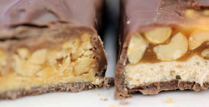 Frozen Snickers bars